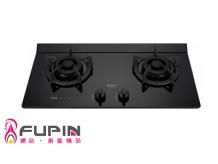 林內牌RB-N2620G(B)檯面式內焰玻璃雙口爐展示圖