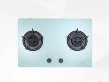 櫻花牌 G-2623 BG 二口大面板 易清檯面爐 (強化玻璃 黑/白)