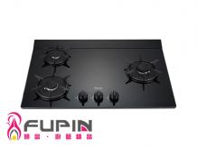 林內牌RB-L3710G(BR)檯面式彩焱玻璃三口爐成果展示