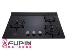 林內牌RB-A3760G(BL)檯面式緻溫玻璃三口爐展示圖