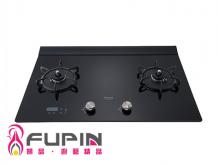 林內牌RB-A2660G(B)檯面式緻溫玻璃雙口爐展示圖