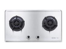 櫻花牌G-2522S 二口小面板 易清檯面爐 (不鏽鋼)