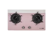 櫻花牌G-2922BG P(C) 二口雙炫火 玻璃檯面爐