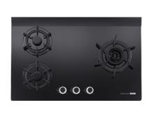 櫻花牌G-2932AGB 三口 雙炫火 玻璃檯面爐 (黑色玻璃)