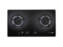 櫻花牌 G2527G 二口小面板智控易清檯面爐 (黑色玻璃)