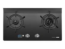 櫻花牌 G2926G 智能雙炫火二口玻璃檯面爐 (黑色玻璃)