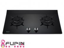 林內牌RB-L2600G(B)檯面式彩焱玻璃雙口爐展示圖