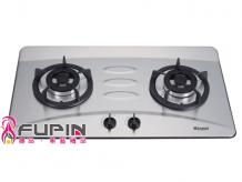 林內牌RB-H201S檯面式防漏不銹鋼雙口爐展示圖