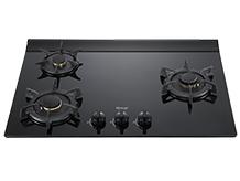 林內牌 RB-L3710G(BR/BL)(A) 檯面式彩焱玻璃三口爐(LED)