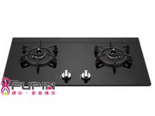 林內牌RB-Q230G(B)檯面式感溫玻璃雙口爐展示圖